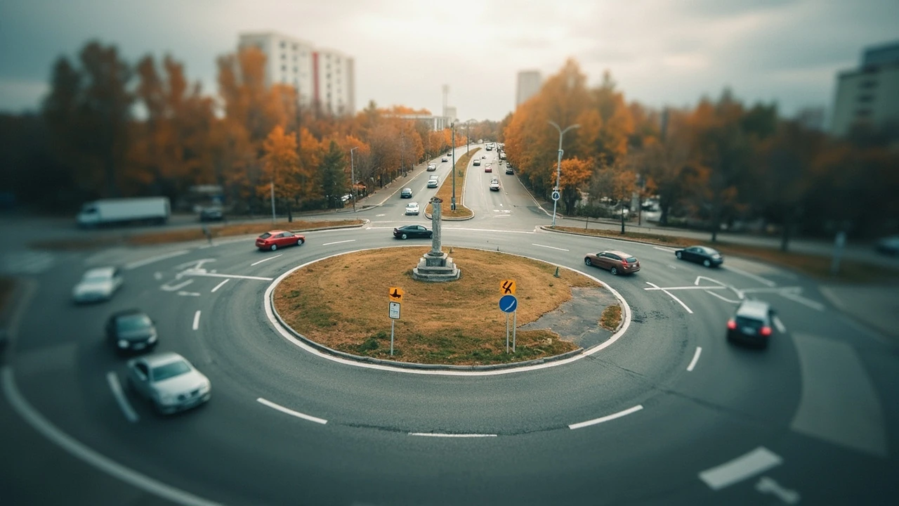Рух по колу: правила, знаки та штрафи в Україні