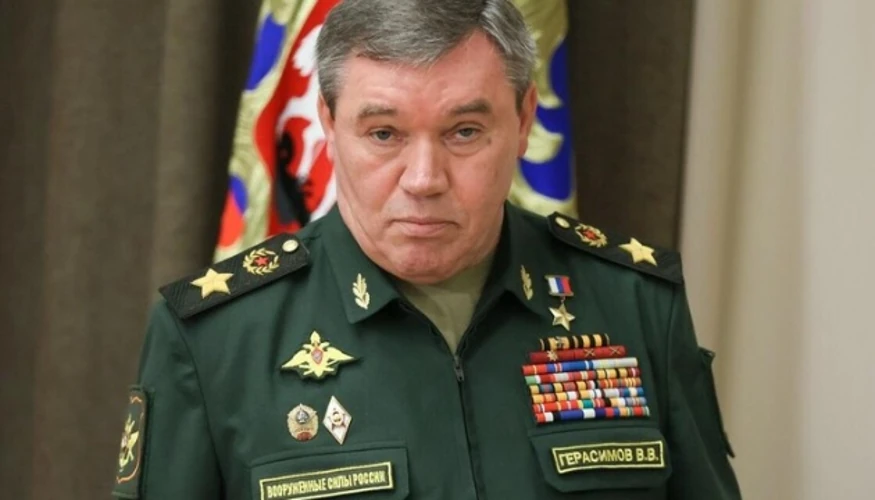 Російський диктатор Володимир Путін та голова Генштабу РФ Валерій Герасимов